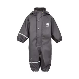 Celavi Kurtka przeciwdeszczowa dla chłopców Basic Pu Rain Suit, szary, 80 - Kurtki i płaszcze dla chłopców - miniaturka - grafika 1