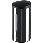 Mydelniczki i dozowniki mydła - Dozownik do mydła w płynie wiszący automatyczny czarny STELLA - miniaturka - grafika 1