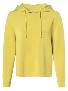 s.Oliver - Damska bluza z kapturem, żółty - Bluzy damskie - miniaturka - grafika 1