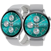 Smartband - SMARTWATCH ZEGAREK PL ROZMOWY WODOODPORNY EKG PULS HK85 - miniaturka - grafika 1