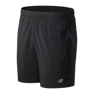 Spodenki męskie New Balance MS11202BK  czarne - Spodenki męskie - miniaturka - grafika 1