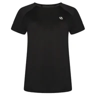 Koszulki sportowe damskie - Koszulka damska Dare 2b Corral Tee Rozmiar: XXXL / Kolor: czarny - miniaturka - grafika 1