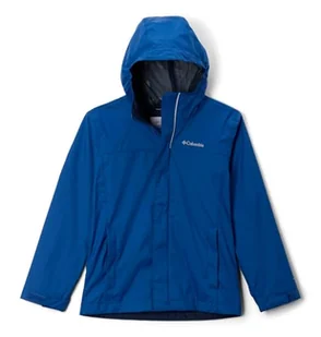 Columbia Youth Boys Watertight 2 Jacket, Waterproof Rain Jacket, Mountain Blue, M - Kurtki i płaszcze dla chłopców - miniaturka - grafika 1