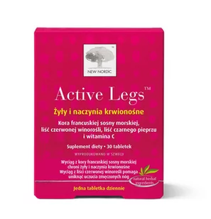 NEW NORDIC Active Legs 30 tabl New Nordic 3348161 - Leki przeciwbólowe - miniaturka - grafika 1