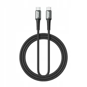 Kable USB - KABEL USB FAST CHARGE 60W TYPE-C NA TYPE-C USB-C 3 METRY OPLOT BWOO - miniaturka - grafika 1