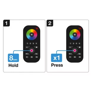 SLC SmartOne ZigBee pilot 4-kanałowy RGB RGBW - Systemy inteligentnych domów - miniaturka - grafika 4
