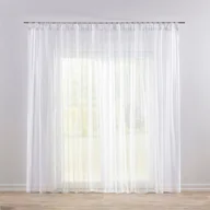 Firany - Firana na szelkach, biały natural look, Woale i firany - miniaturka - grafika 1