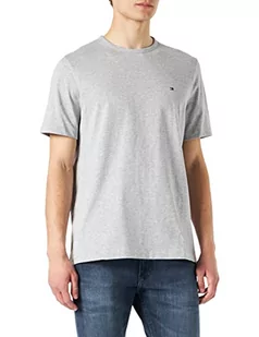 Tommy Hilfiger T-shirt męski, jasnoszary wrzos, S - Koszulki męskie - miniaturka - grafika 1