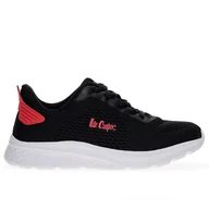 Trampki damskie - Buty Lee Cooper LCW-22-32-1230L - czarne - miniaturka - grafika 1