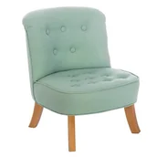 Stoliki dla dzieci - Fotelik dla dzieci somebunny lniany miętowy - miniaturka - grafika 1