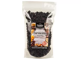 Żurawina Suszona Całe Owoce 1Kg Swojska Piwniczka - Owoce świeże i suszone - miniaturka - grafika 1