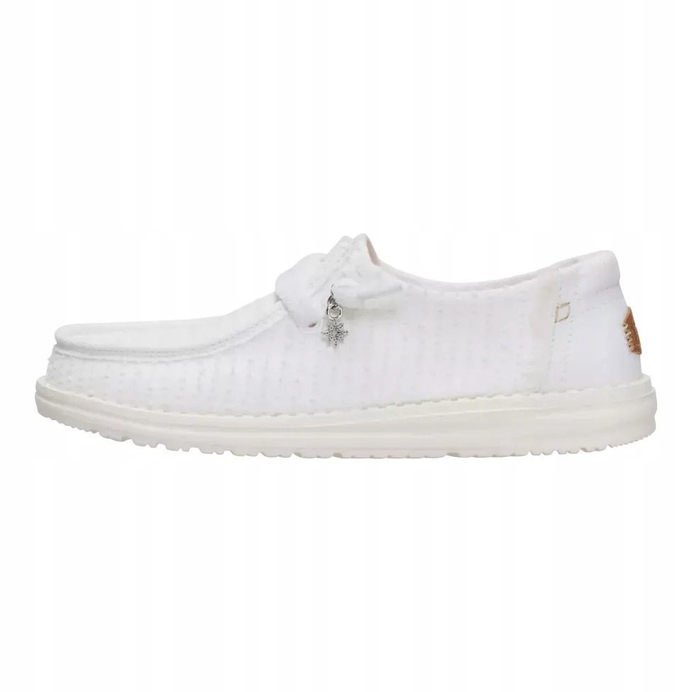 HeyDude Damskie Trampki Buty Wsuwane Wendy Frayed Canvas 42