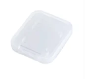 Torby fotograficzne i futerały - Hama 00095989 etui na karty pamięci 1 kart(y) Polipropylen (PP) Przezroczysty - miniaturka - grafika 1