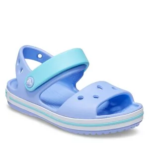 Sandały Crocs Crocband Sandal Kids Moon 12856 5Q6 - Buty dla chłopców - miniaturka - grafika 1