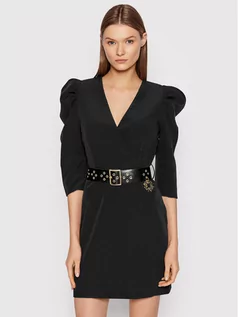 Sukienki - Rinascimento Sukienka koktajlowa CFC0105950003 Czarny Regular Fit - grafika 1
