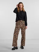 Spodnie damskie - Pieces Spodnie "Gurla" w kolorze jasnobrązowym - miniaturka - grafika 1