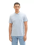 Koszulki męskie - TOM TAILOR Męska koszulka polo, 31992-Stonington Blue White Stripes, XXL, 31992 - Stonington Blue White Stripes, XXL - miniaturka - grafika 1