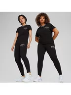 Spodnie sportowe damskie - Puma Legginsy "Squad" w kolorze czarnym - miniaturka - grafika 1