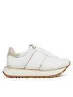 Buty dla dziewczynek - Tommy Hilfiger Sneakersy Low Cut Lace-Up Sneaker T3A9-33758-1695 M Biały - miniaturka - grafika 1