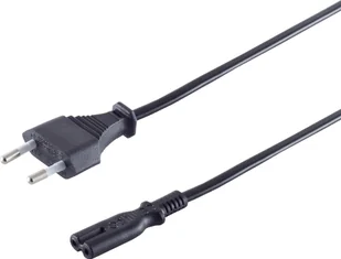 Kabel sieciowy S/CONN o maksymalnej łączności, podwójny rowek, VDE, 3,0 m (60002-3) - Kable miedziane - miniaturka - grafika 1