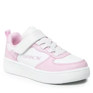 SKECHERS Sneakersy Sport Court 92 310156L/WPK White/Pink - Sneakersy damskie - miniaturka - grafika 1
