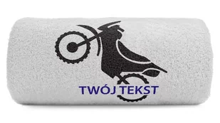 pat15.net Mały Ręcznik Motocross + Twój tekst 100x50 649 - Ręczniki - miniaturka - grafika 1