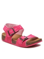 Buty dla dziewczynek - Timberland Sandały Castle Island 2 Strap TB0A2AQ4CX3 Różowy - miniaturka - grafika 1