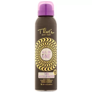 THATS SO All In One Tan Accelerator 100ml - Balsamy i kremy do opalania - miniaturka - grafika 1