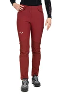 Spodnie sportowe damskie - Spodnie agner dst women-syrah - SALEWA - miniaturka - grafika 1