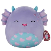 Maskotki i pluszaki - SQVA - Little Plush (7.5" Squishmallows) (Strobe - Purple Swamp Monster W/Closed Eyes and Hearts) - miniaturka - grafika 1