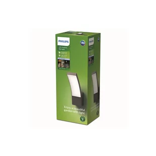 Philips Splay kinkiet LED antracyt 4 000 K - Lampy ogrodowe - miniaturka - grafika 2