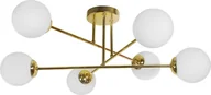 Lampy sufitowe - Lampa wisząca Orno LEIA 6P E27, lampa wisząca, max. 6x60W, złota - miniaturka - grafika 1