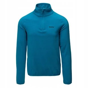 Bluza polarowa bielizna HI-TEC Dilaso niebieski M - Bluzy męskie - miniaturka - grafika 1