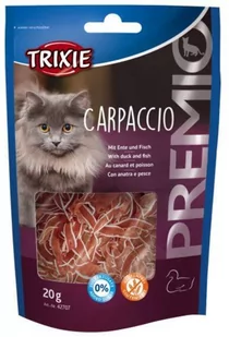 Trixie TRIXIE Przysmak Premio Carpaccio z kaczką i dorszem 20g 44170-uniw - Przysmaki dla kotów - miniaturka - grafika 1