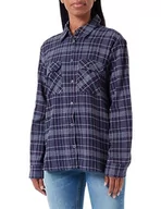 Koszule damskie - Boline Damska koszula bawełniana 80632447, niebieska, wielokolorowa, L, niebieski wielokolorowy, L - miniaturka - grafika 1