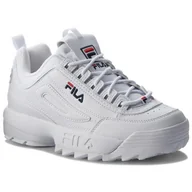 Moda i Uroda OUTLET - FILA DISRUPTOR II PREMIUM 125 WHITE 5FM00002-125 37,5 - miniaturka - grafika 1