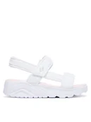 Buty dla dziewczynek - Skechers Sandały Street Uno Lite Sandal 310372L/WHT Biały - miniaturka - grafika 1