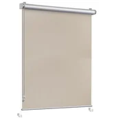 Rolety - Roleta zaciemniająca Venus Trench 116 x 220 cm beżowa termoizolacyjna Inspire - miniaturka - grafika 1
