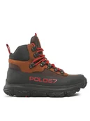 Botki męskie - Polo Ralph Lauren Trapery Advtr 300Mid 809877994002 Czarny - miniaturka - grafika 1