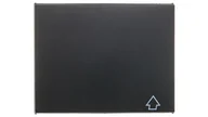 Gniazdka elektryczne - Berker K1 antracyt płytka do gniazda z uziemieniem z pokrywą przesłonami B_3965777106 - miniaturka - grafika 1