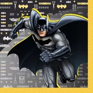 Dekoracje i nakrycia stołu na imprezę - Serwetki Batman 33cm 16szt - miniaturka - grafika 1