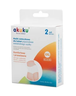Akuku Majtki siateczkowe wielorazowe XXL - Bielizna lecznicza - miniaturka - grafika 2