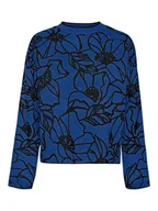 Swetry damskie - Vero Moda Sweter "New" w kolorze niebieskim - miniaturka - grafika 1