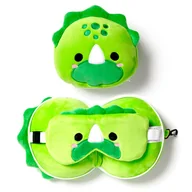 Akcesoria do bielizny - Relaxeazzz Dinozaur Pluszowy Zestaw: Podszuka + Opaska Na Oczy - miniaturka - grafika 1