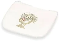 Różańce - Etui na różaniec - EKO skórka, białe, IHS na zamek - miniaturka - grafika 1