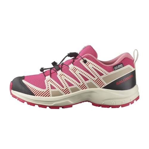 Salomon Wodoodporne obuwie dziecięce Xa Pro V8 unisex, Rouge Red Vanilla Ice Flaming Różowy, 29 EU
