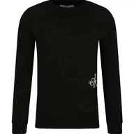 Bluzy dla dziewczynek - CALVIN KLEIN JEANS Bluza | Regular Fit - miniaturka - grafika 1
