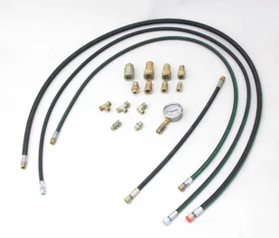 Zestaw: siłownik hydrauliczny, pompa hydrauliczna dwustopniowa, przewód wysokociśnieniowy, szybkozłącze 1/4 ’’ między siłownikiem a przewodem, manometr (w stanie złożonym:122 mm, skok tłoków: 46 mm, udźwig: 50 T) 62781557 - Akcesoria hydrauliczne - miniaturka - grafika 7