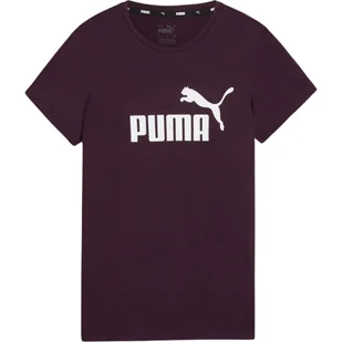 Koszulka sportowa damska Puma ESS Logo Tee - Koszulki sportowe damskie - miniaturka - grafika 1