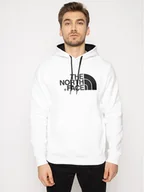 Bluzy męskie - The North Face Bluza Drew Peak Plv Hoodie NF00AHJYLA91 Biały Regular Fit - miniaturka - grafika 1